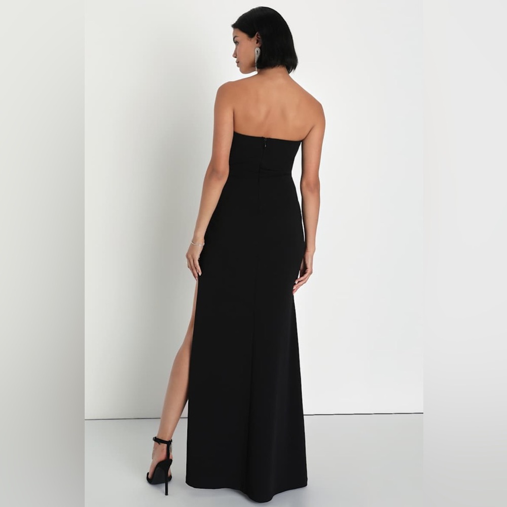 NWT Lulu’s Sultry Glances Strapless Dress